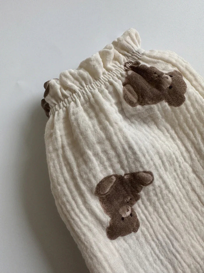 Bequeme niedliche Babyhosen 100% Bio- Baumwolle