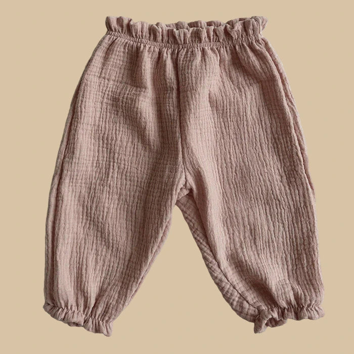 Bequeme niedliche Babyhosen 100% Bio- Baumwolle