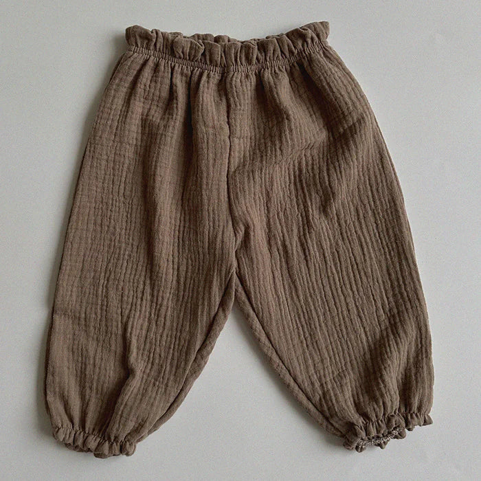 Bequeme niedliche Babyhosen 100% Bio- Baumwolle
