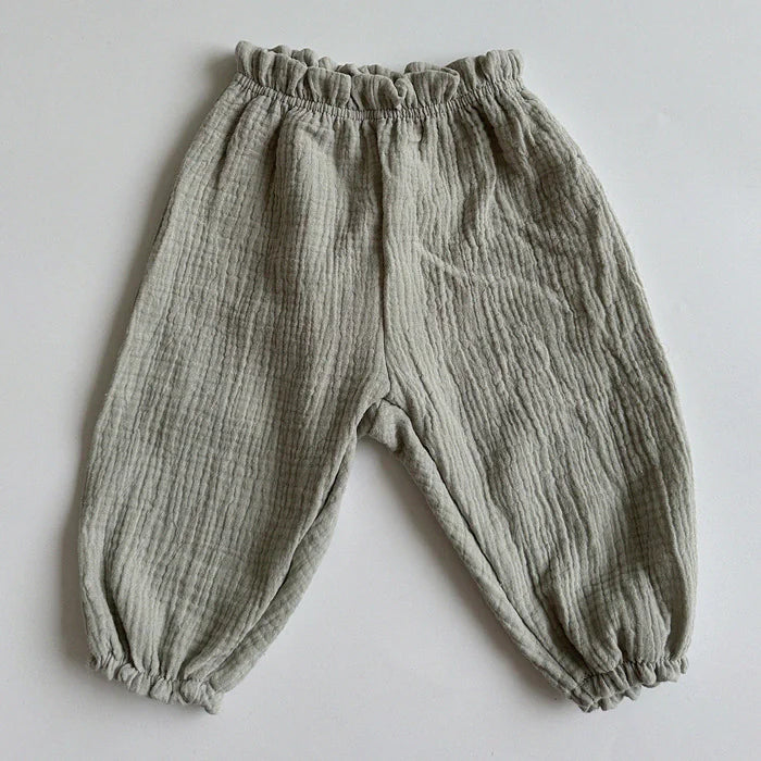 Bequeme niedliche Babyhosen 100% Bio- Baumwolle