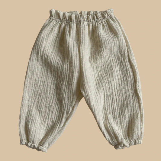 Bequeme niedliche Babyhosen 100% Bio- Baumwolle