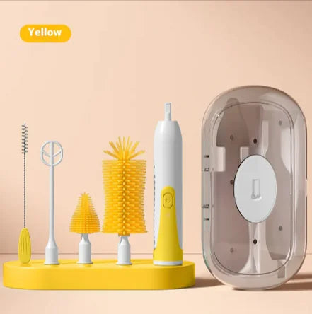 Elektrisches Babyflaschenbürsten- & UV-Sterilisator-Set